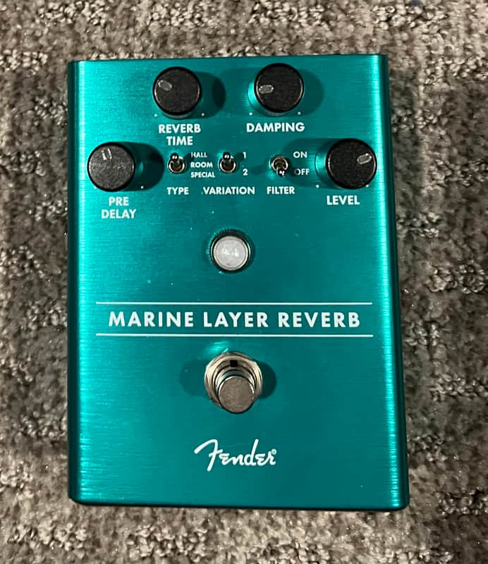 Fender Marine Layer Reverb 2018 - Present - Green