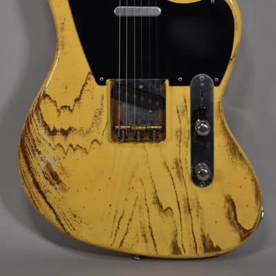 2022 Rock N' Roll Relics Jazz Bastard Butterscotch Blonde w/OHSC image 3