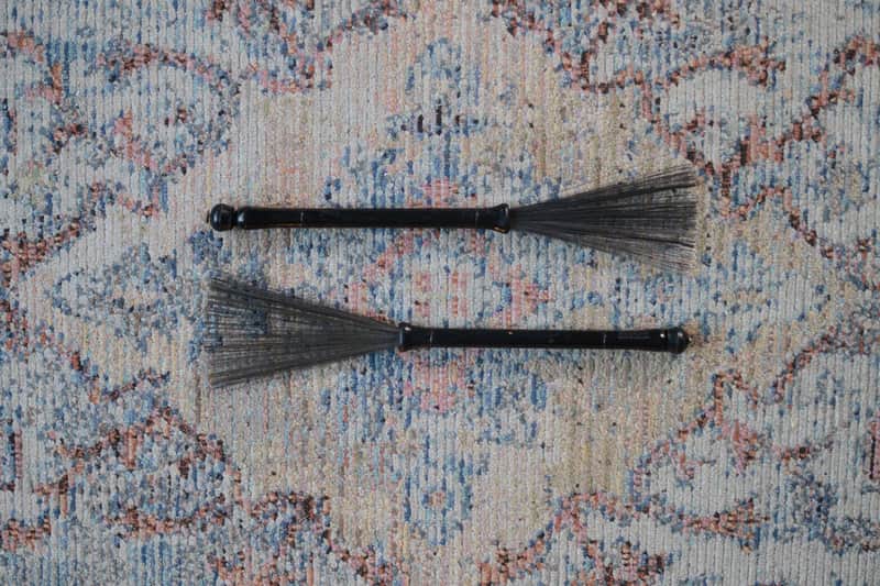 Premier Vintage Brushes - Retractable - Steel Wire - Black Grips image 1