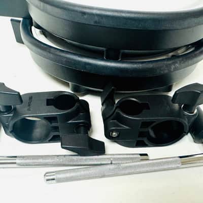 Pair of Roland PDX-8 Mesh Pads with Mount Clamp and Cable PDX8 image 4