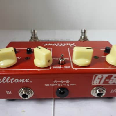 Fulltone GT-500 FET Distortion Booster Overdrive Effects Pedal Free USA Ship image 4