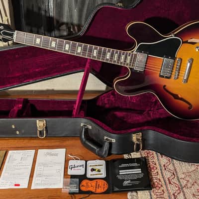Gibson Nashville Custom Shop '63 335  Sunburst 2015 image 2