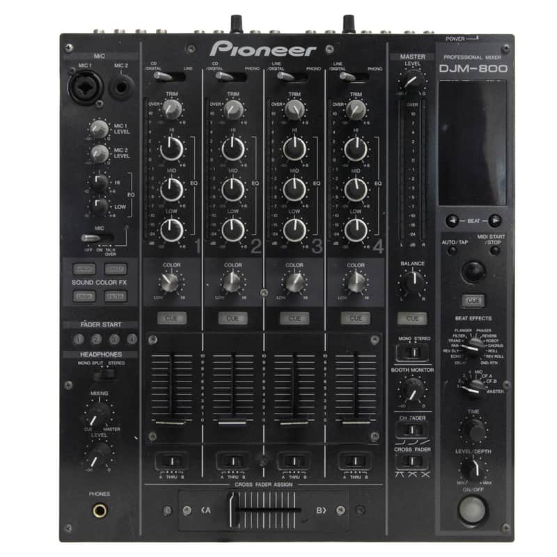 Pioneer DJM800 Four-Channel Performance Mixer - Used image 1