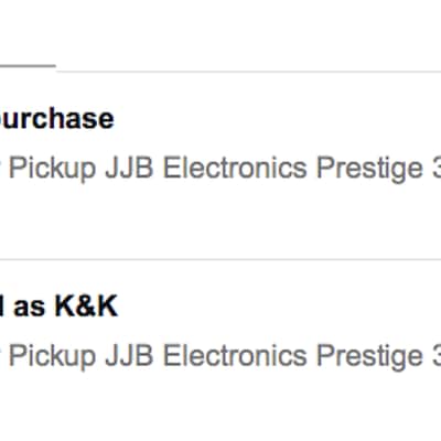 JJB Electronics Prestige 330 Quality USA Made (15mm standard guitar version) image 11