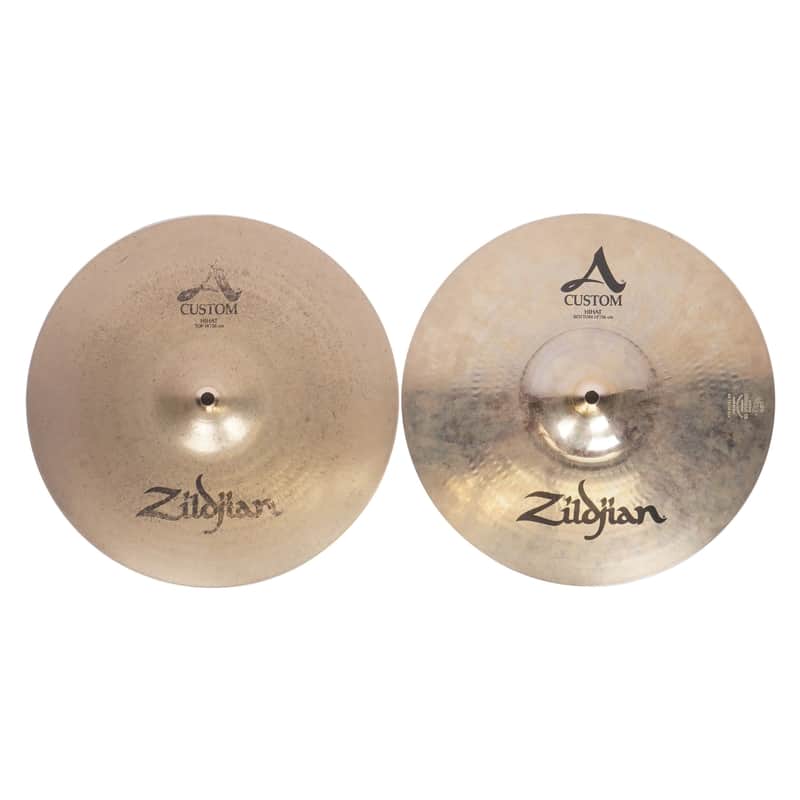 ZILDJIAN | A CUSTOM | 14" HIHAT-14" image 1