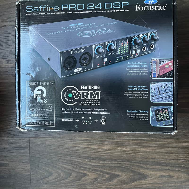 2000s Focusrite Saffire Pro 24 Firewire Audio Interface Black