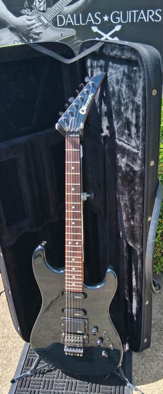Charvel Model 3 HSS with Rosewood Fretboard 1986 - 1989 - Black image 1