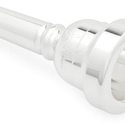 Laskey Joseph Alessi Signature Trombone Mouthpiece - 55 Solo Silver-plated image 3