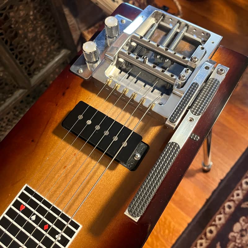 Jackson (Sho-Bud) Slide King LS 6-String Dual-Lever 2010s - Tobacco Burst image 1