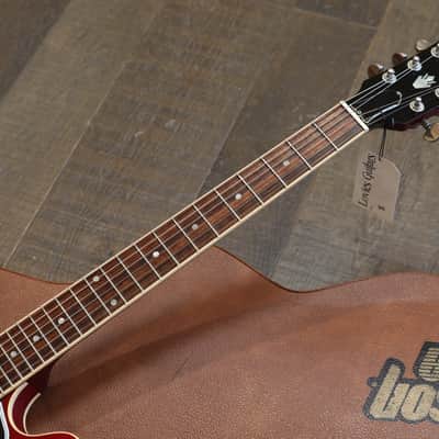 1998 Gibson ES-335 Dot Inlay Semi-Hollow Electric Guitar Figured Cherry Red + OHSC image 8