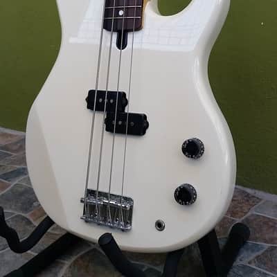 Rare vintage Yamaha BB200 bass guitar in white finish image 1