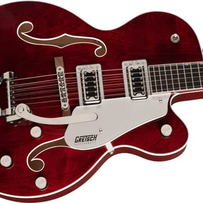 Gretsch G5420T Electromatic Classic Hollow Body Single-Cut Guitar with Bigsby, Laurel Fingerboard, Walnut Stain image 5