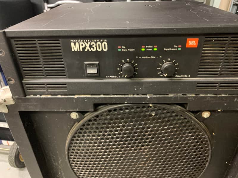 【超レア】JBL MPX300 パワーアンプ JBL MPX300 Stereo Amplifier 1997-98 Black | Reverb Canada
