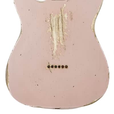 2022 Fender Custom Shop '52 Telecaster Relic Dirty Shell Pink image 5