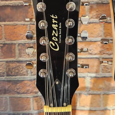 Cozart Double-Neck Guitar Cherry Red image 3