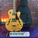 2014 Epiphone Joe Pass Signature Emperor II Electric Hollowbody Guitar Natural w/ Case