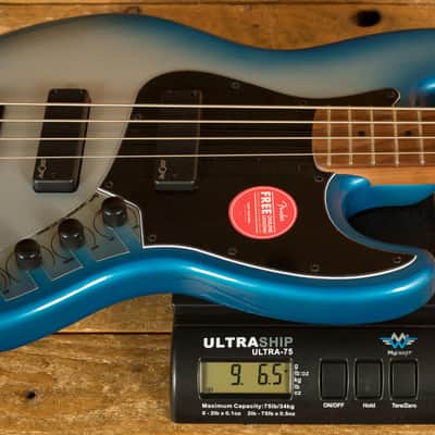 Squier Contemporary Active Jazz Bass HH - Roasted Maple - Sky Burst Metallic image 10