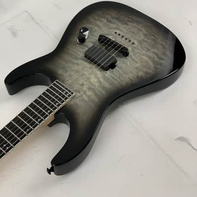 ESP LTD M-1001NT Electric Guitar QM Quilted Maple Charcoal Burst Brand New - M1001NT - Korea image 8