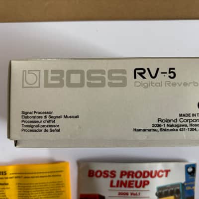 Boss RV-5 Digital Reverb - Komplett mit OVP & Manual - dunkelgrau image 11