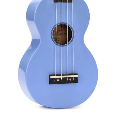 Mahalo Rainbow Soprano Light Blue Sengon Ukulele – MR1LBU-U - New Open Box image 2