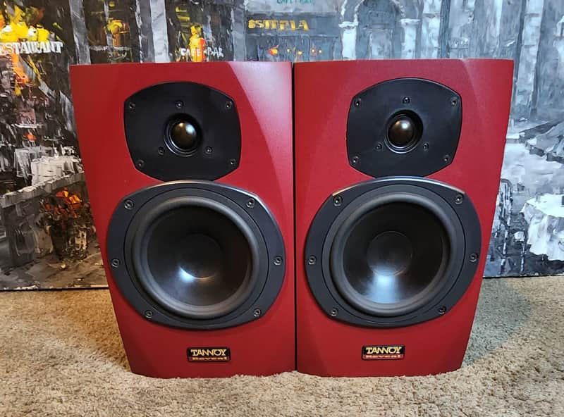 Tannoy Tannoy Reveal (Original Passive)System Type: Passive 2-way nearfield monitors 90s  - Redwood/Black image 1