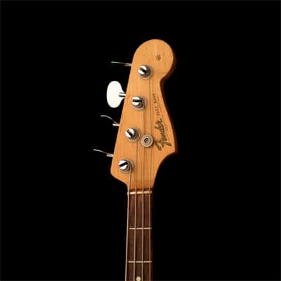 1966 Fender Jazz Bass Sunburst | Vintage Fender Bass image 13