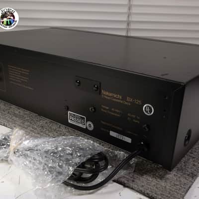 1986 Nakamichi BX-125 Stereo Cassette Deck New Belts & Serviced 07-04-2025 Clean and Excellent Condition #191 image 6