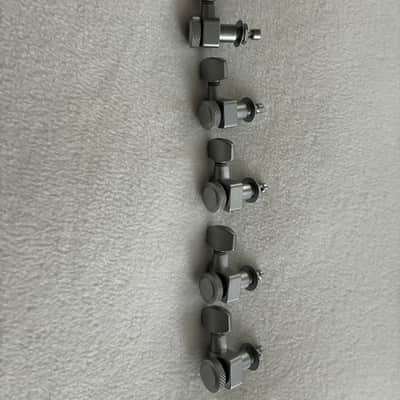 Schaller Locking Tuners 6 In Line - Satin Chrome image 6
