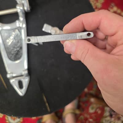 Bigsby B6 Vibrato Tailpiece w Original Floating Bridge 1960s 1970s image 5