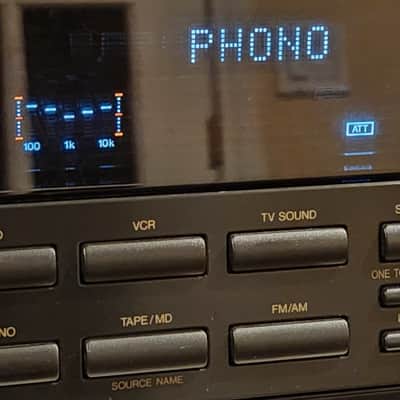 JVC JVC RX-668V ivintage audio/video control stereo receiver 1998 - Black image 2