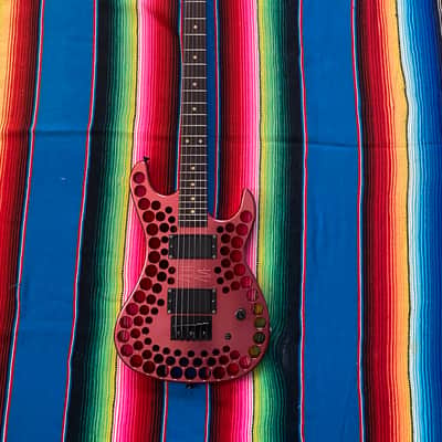 Abel Axe Anodized aluminum electric 1995 - Red anodized image 5