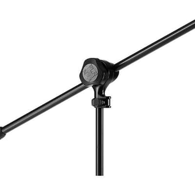 Hercules MS432B Quick Turn Tripod Microphone Stand W2 In 1 Boom image 2