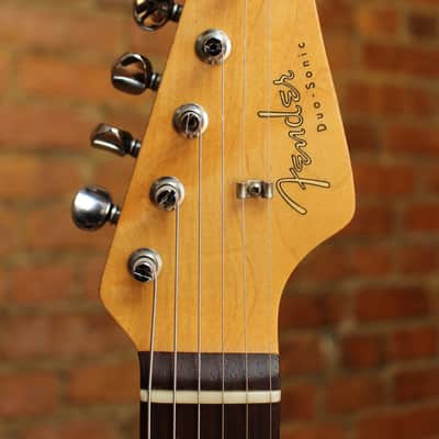 Fender 1950s Duo Sonic w/ Warmoth Neck - White image 5