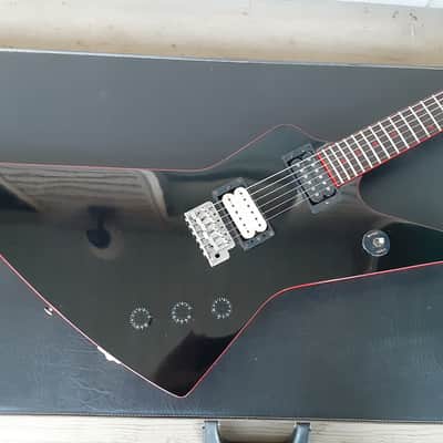 Vintage 1980's Hohner Professional EX Devil Explorer Electric Guitar w/ Original Case! image 3