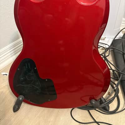 Listing Title Gibson SG Standard 2008 Ebony Fretboard Wolfetone pickups - Metallic Red- ROBOT CONVERSION image 3