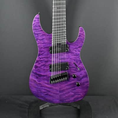Legator N8FSS-PR Purple QM Multi Scale 8-String #355 image 2