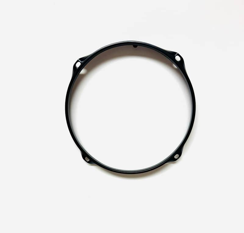 8” Black Rim Hoop 4 Bolt for Roland Alesis or Acoustic Snare Tom Dr image 1