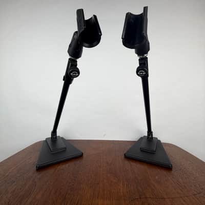 K&M 24.14 1970’s Mic Desktop/Floor Stands - Cast Iron Base image 2