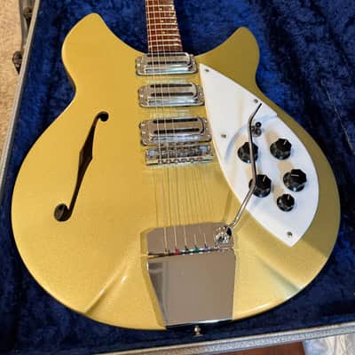 1964 Rickenbacker 345S Export Rose Morris | Desert Gold | Near Mint | Toaster Top | Townshend Spec w/ OHSC image 20