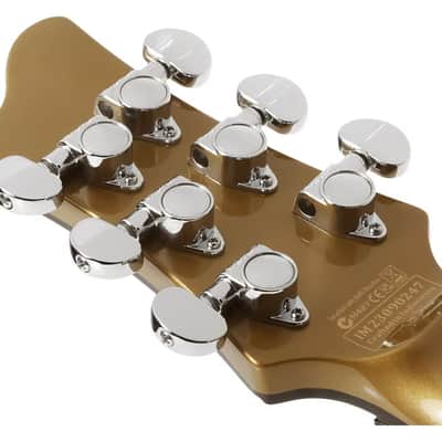 Schecter Stargazer-6 Electric Guitar w/Vibrato - Metallic Gold - Open Box image 5