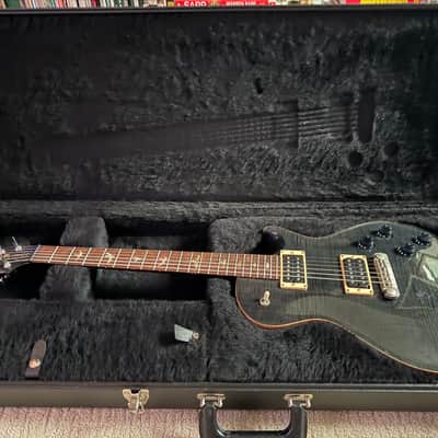 PRS SC-250 Singlecut – USA Core (2007) – Charcoal / Black Flame Top image 4