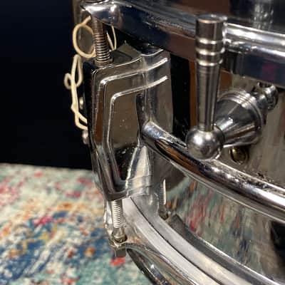 Ludwig Carmine Appice's SIGNED 5x14" Supraphonic Snare Drum. Vanilla Fudge, Cactus, Jeff Beck, Rod Stewart! (#1) 1965 image 13