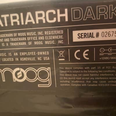Immagine Moog Matriarch Dark (Mint) - 3
