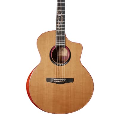 Natasha JC30 (Cedar) - Canadian Cedar and Purpleheart Acoustic Guitar 2023 - Gloss image 3