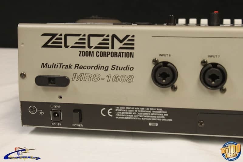 Zoom MRS-1608 Multitrack Recording Studio, 16 Track Digital | Reverb