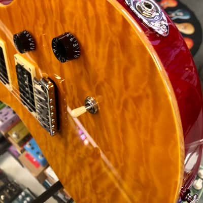 PRS SE Custom 24, 25th Anniversary 2009 Made In Korea Vintage Yellow with Deluxe Case - Pre Owned image 10
