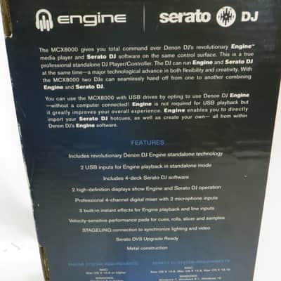 Denon DJ MCX8000 Professional Standalone DJ Player / Controller image 16