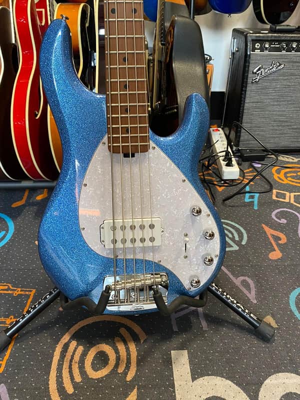 Sterling StingRay Ray35 Blue Sparkle image 1