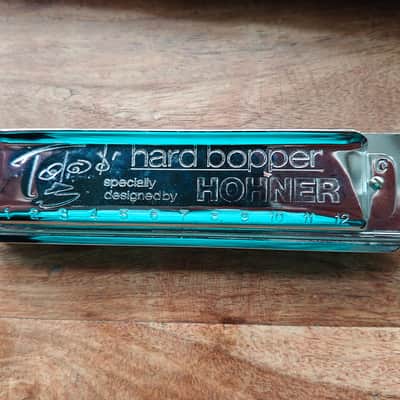 Hohner 7539 Toots Hard Bopper Chromatic Harmonica 2010s - Silver image 5