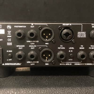 Fryette Valvulator GP/DI IR 1W Tube Direct Recording Tube Amplifier Head Regular White image 3